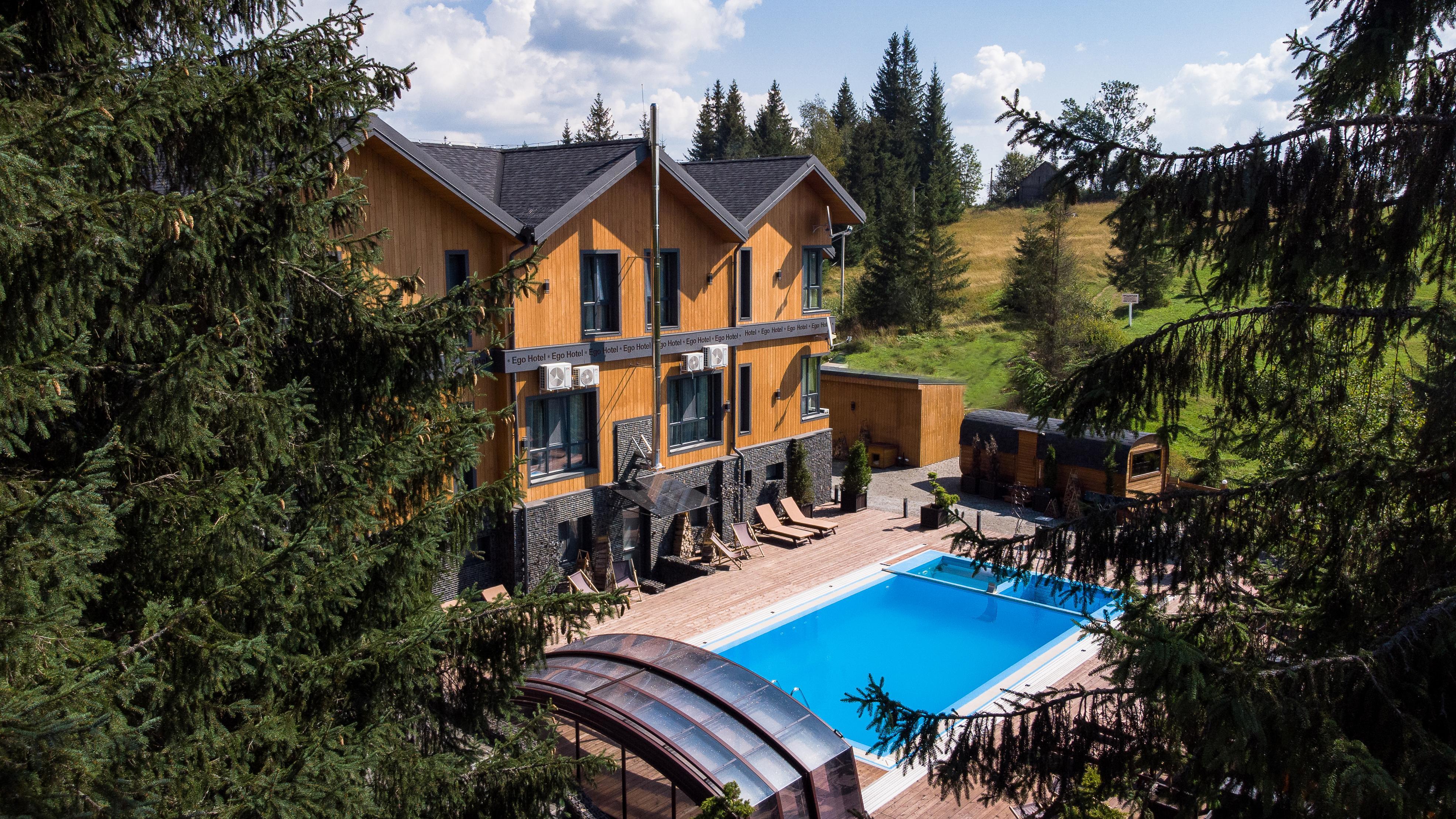 Ego Hotel Буковель يابلونيتسيا المظهر الخارجي الصورة