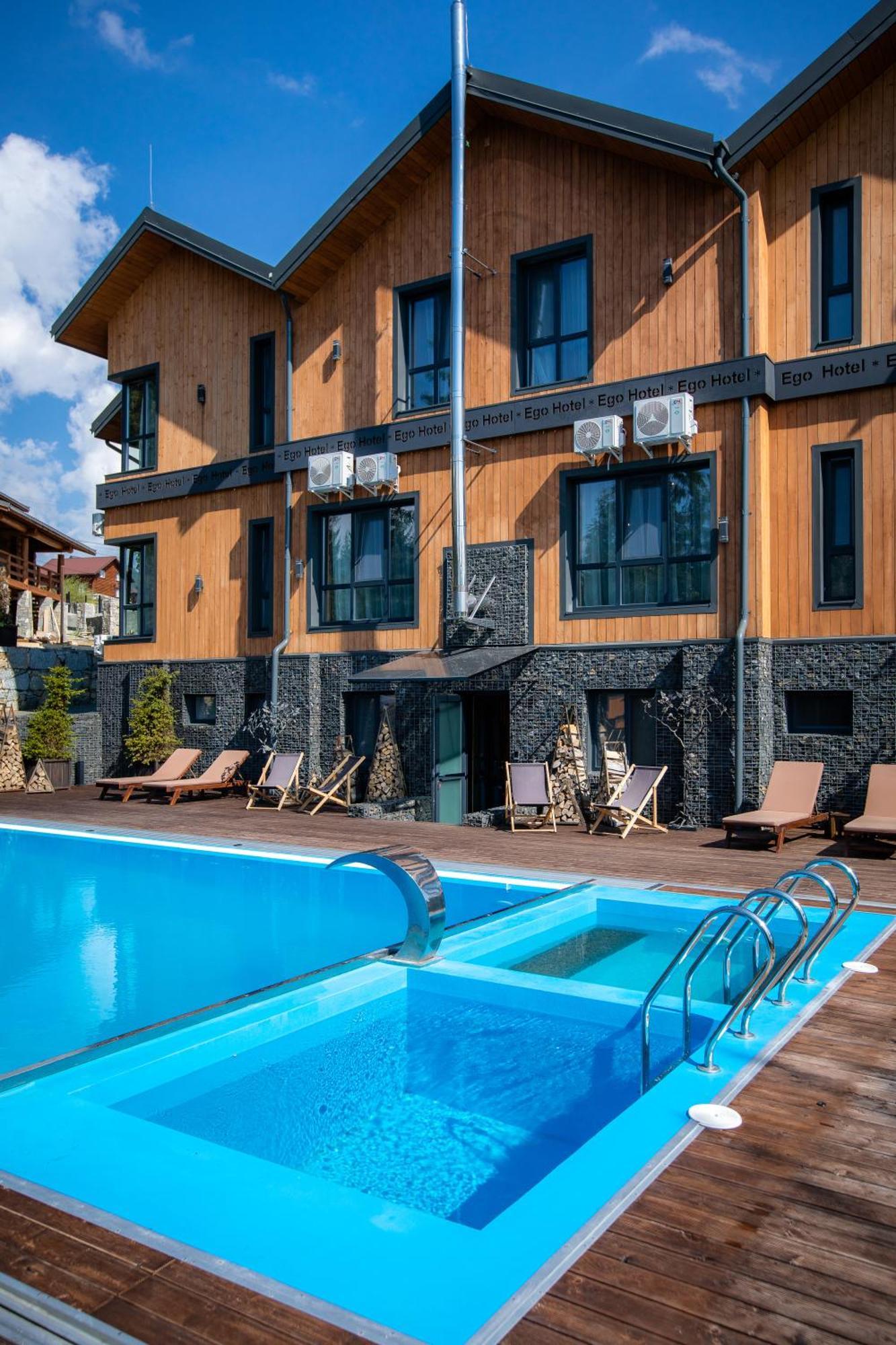 Ego Hotel Буковель يابلونيتسيا المظهر الخارجي الصورة